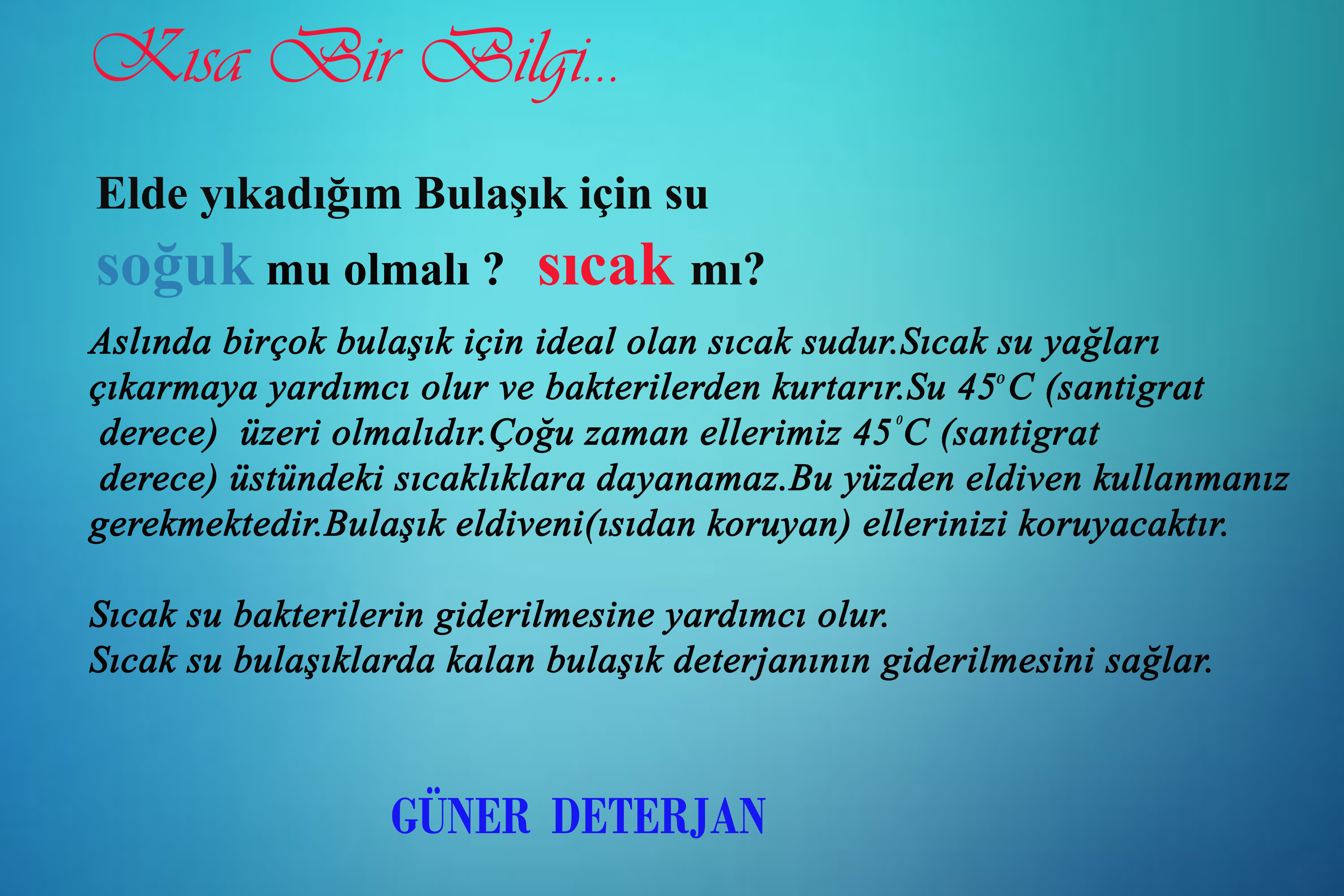 Su Sıcaklığı